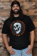 Cranium, Noir, T-shirt à manches courtes