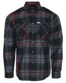 Chemise DIXXON, Ground Zero, Rouge et Noir