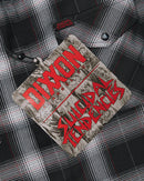 Chemise DIXXON, Suicidal Tendencies Flannel, Noir et Blanc