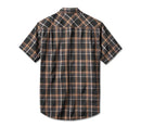 Chemise de performance Bar & Shield pour hommes - Carreaux neutres