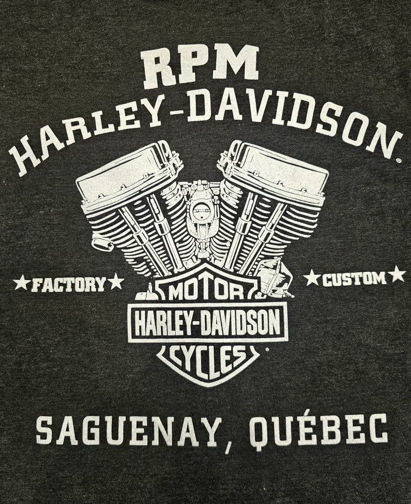 SKELETON, T-SHIRTS RPM Harley-Davidson, Noir, X-Large