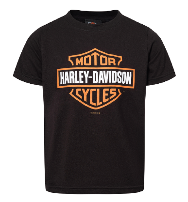 H-D Bar & Shield, T-Shirt pour enfant, Noir, 4T