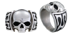 Ember Skull Bague-13