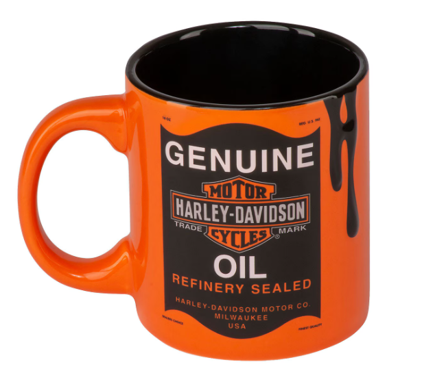 Tasse en forme de Canne D'huile, Harley-Davidson