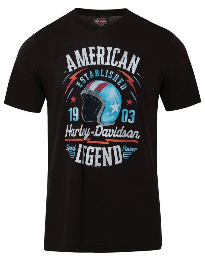 DECISIVE, T-Shirt RPM Harley-Davidson, Noir, 2XL