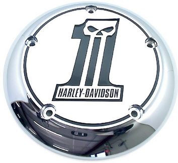 Couvert Filtre à Air Number One Skull Collection Harley-Davidson® Pour les modèles FLSTSB Softail Cross Bones 2008-2011