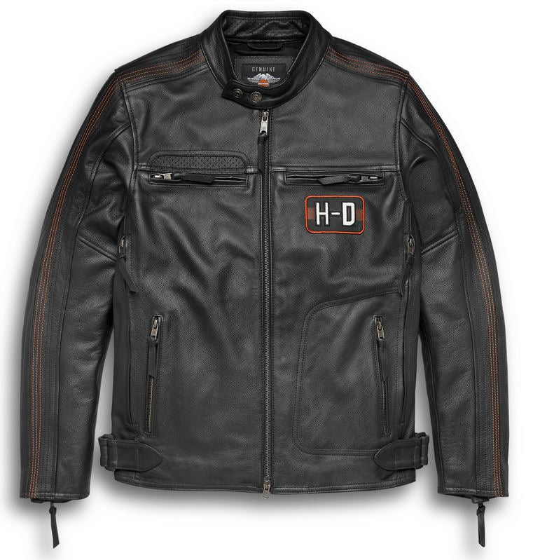 Veste pour Hommes en Cuir Writ Harley-Davidson®