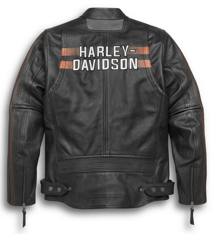 Veste pour Hommes en Cuir Writ Harley-Davidson®