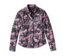 VESTE CHEMISE D'EQUITATION OPERATIVE FEMME CAMO