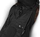 Veste pour Femmes en Cuir & Toile Triple Vent System Worden Riding Noire Harley-Davidson®