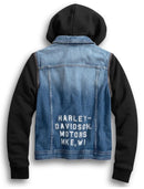 Veste pour Femmes en Denim Zip-Off Sleeve Harley-Davidson®