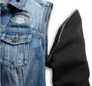 Veste pour Femmes en Denim Zip-Off Sleeve Harley-Davidson®